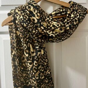 Next Cheetah Print Oversized Scarf or Shawl